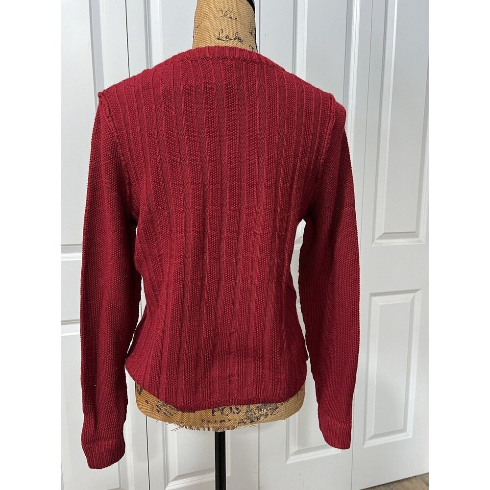 Tahari Wool Blend Cardigan Size M - Picture 4 of 6